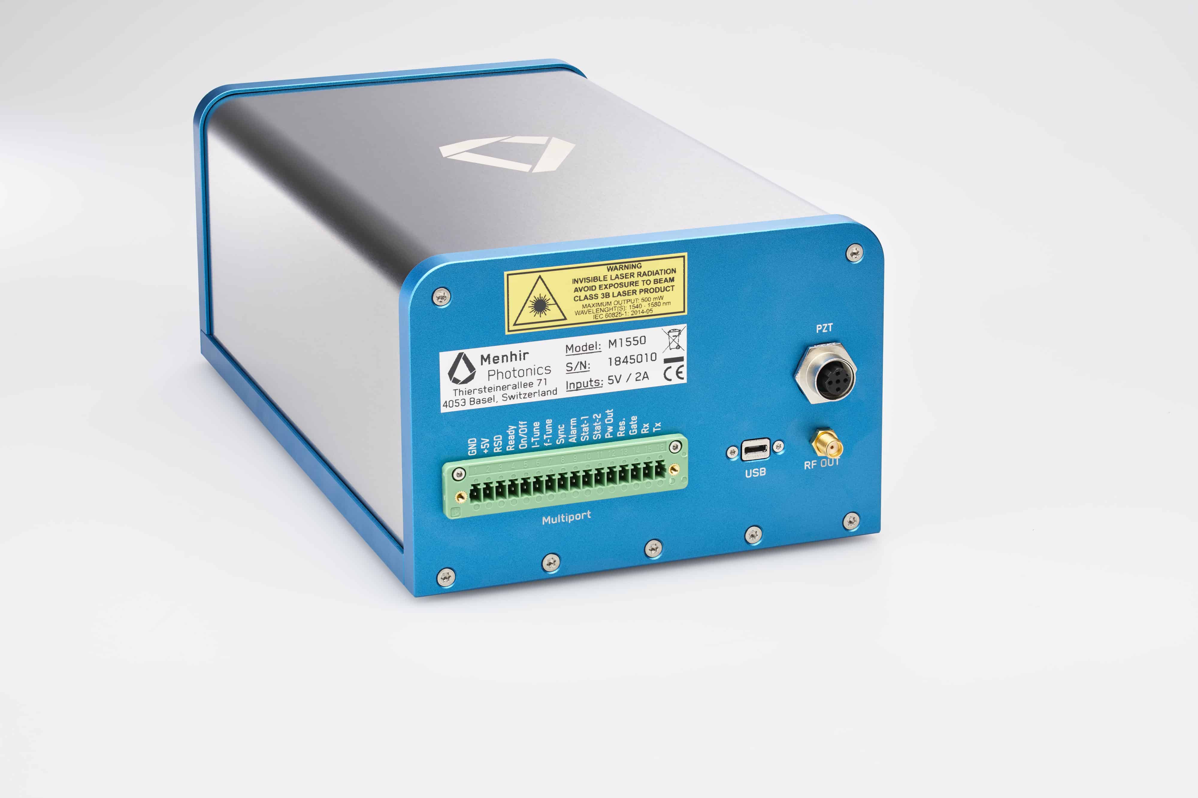 MENHIR-1550-SERIES femtosecond lasers with ultra-low noise
